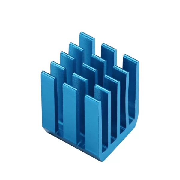 Radiateur en aluminium bleu pour Raspberry PI3