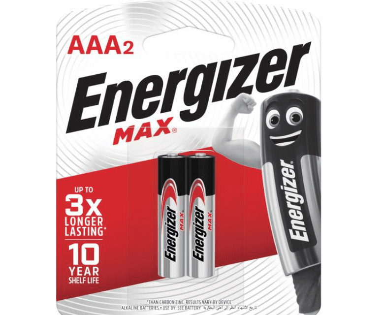 Pile Max AAA Energizer Alcaline BP2