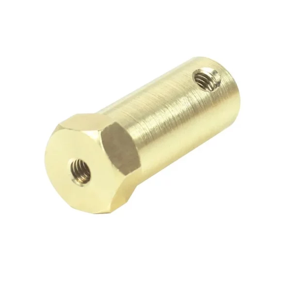 Accouplement Hexagonal 6mm pour Roue et Moteur L:30mm