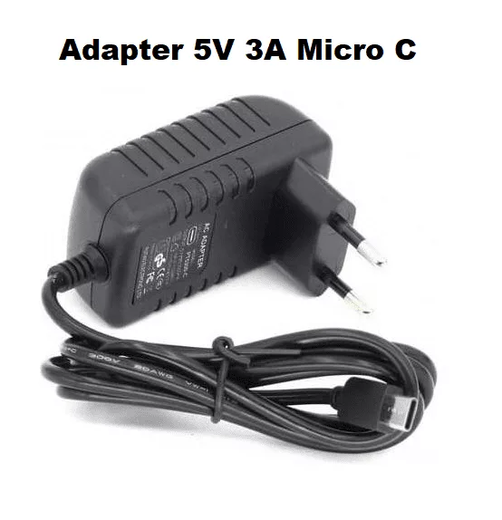 Adaptateur 5V 3A Micro USB pour Raspberry Pi3