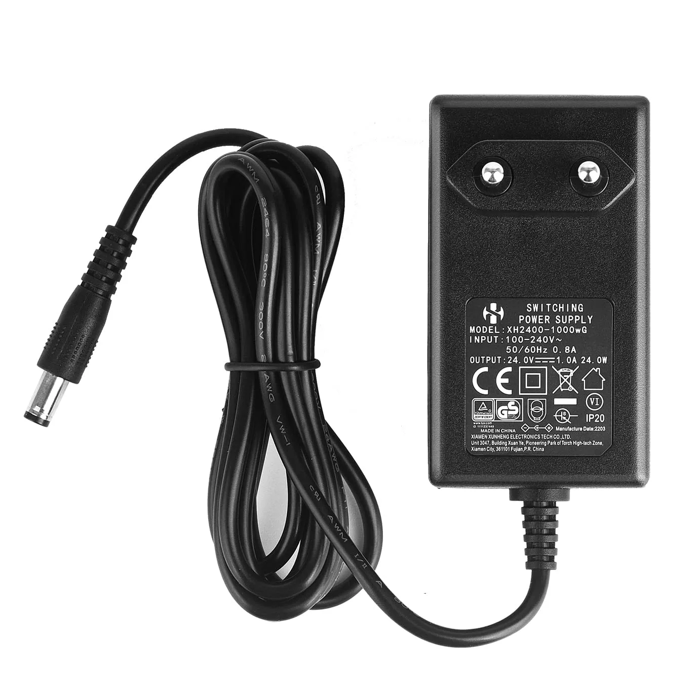 Adaptateur alimentation AC/DC 24V 1A pour humidificateur