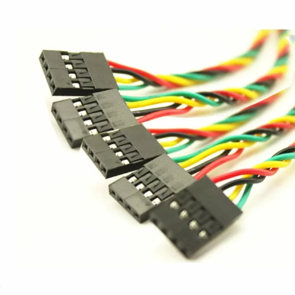 Second image of Cable Dupont 20cm Femelle/Femelle 4Pin - 2.54mm
