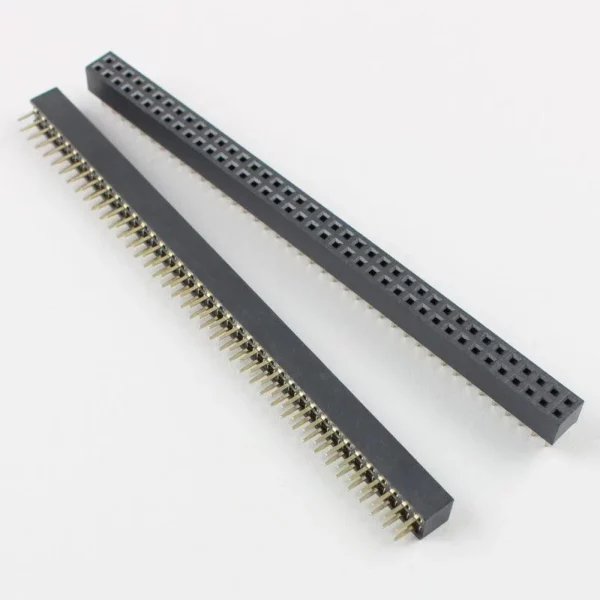 Barrette 2x40Pin Femelle 2.54mm pour arduino
