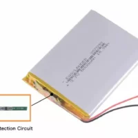 Batterie Lipo 3.7V 5000mAh avec carte BMS DIDACTICO TUNISIE
