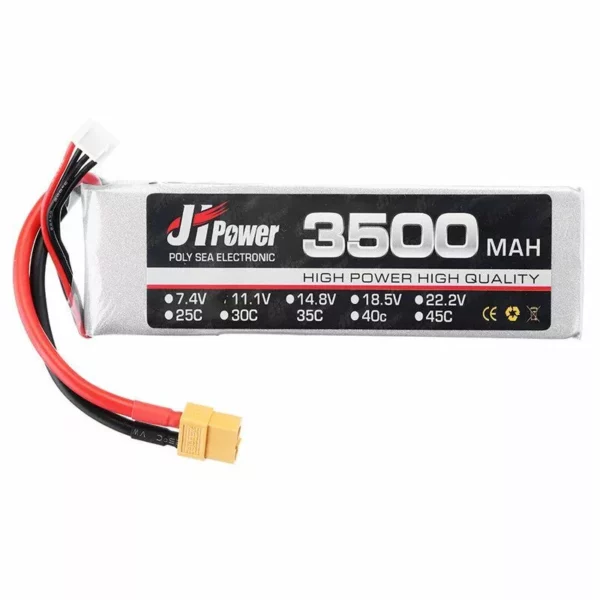 Batterie LIPO 3S 3500mAh 25C 11.1V T/XT60