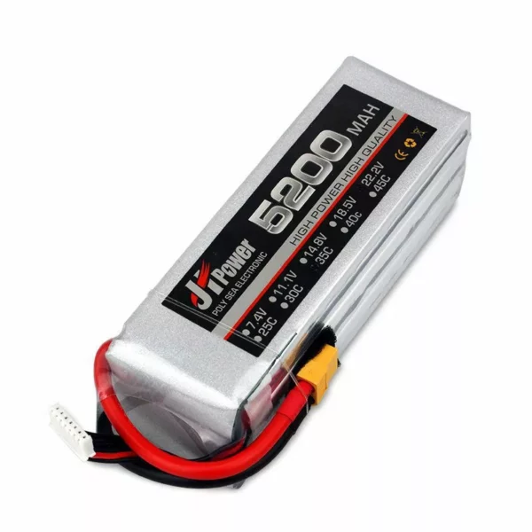 Second image of Batterie LIPO 3S 5200mAh 45C 11.1V T/XT60