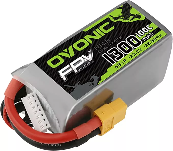 Batterie LIPO 6S 22.2v 1300mAh 100C T/XT60