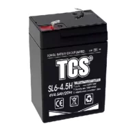 Batterie rechargeable ACID 6V 4.5AH TCS 70x47x101mm DIDACTICO TUNISIE