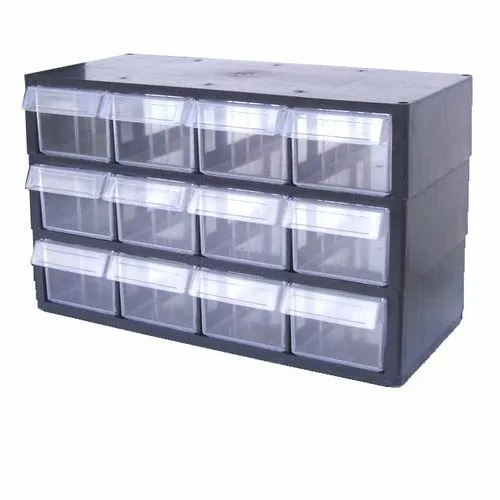 Bloc tiroirs plastique 12 PG Moyen Model