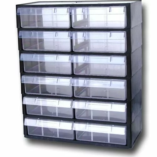 Bloc tiroirs plastique 12 PL Grand Model