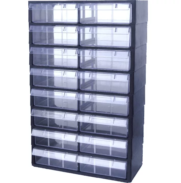 Bloc tiroirs plastique 16 PL Grand Model