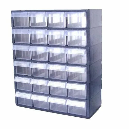 Bloc tiroirs plastique 24 PG Moyen Model