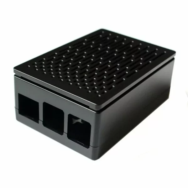 Boitier ABS noir pour raspberry Pi4