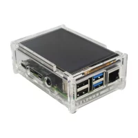 Boîtier en acrylique adapté pour Raspberry Pi4 avec ecran LCD 3