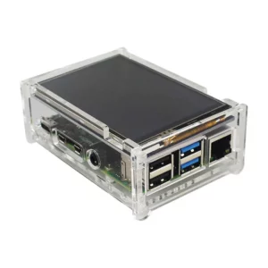 Boîtier en acrylique adapté pour Raspberry Pi4 avec ecran LCD 3