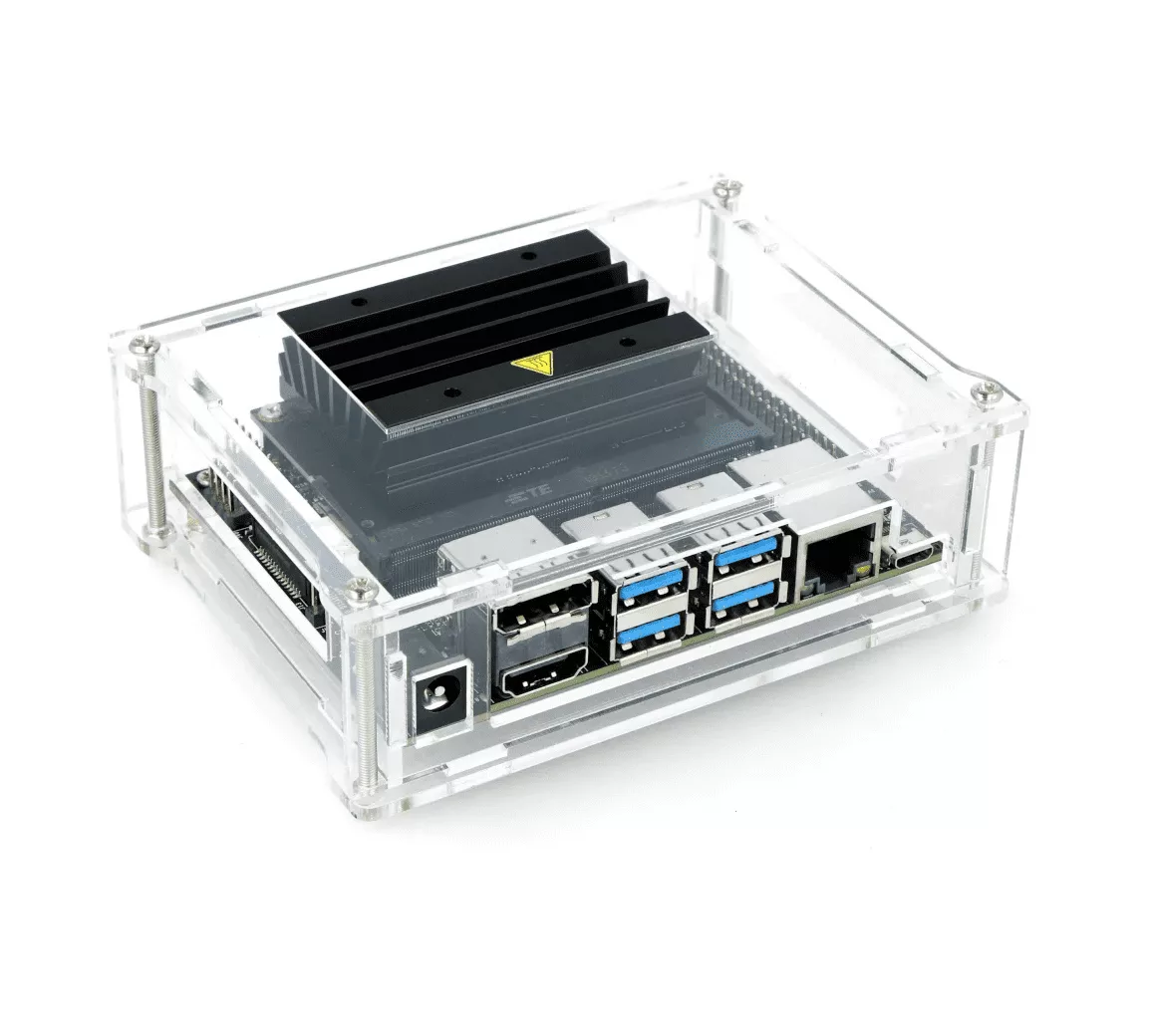 Boîtier Plexi transparent Jetson Nano
