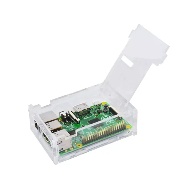 Second image of Boitier transparente pour raspberry Pi3