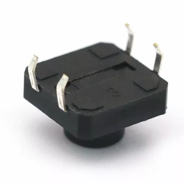 Second image of Bouton poussoir Noir 6x6x5mm