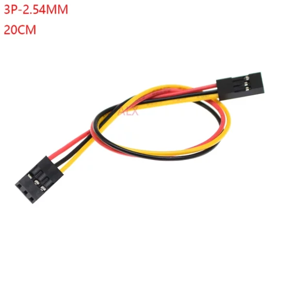 Cable dupont Femelle à 3 Pin- 2.54mm