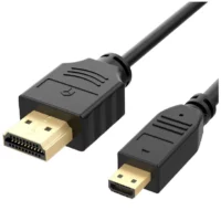Cable micro HDMI/HDMI noir 1.5m pour PI4 DIDACTICO TUNISIE
