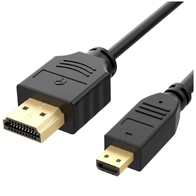Second image of Cable micro HDMI/HDMI noir 1.5m pour PI4