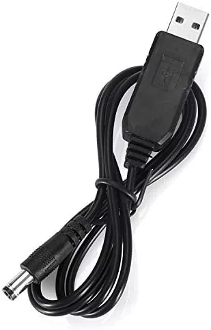 Cable USB vers DC 1M 5-12 V