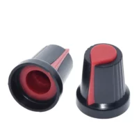 Capuchon En Plastique Rouge Pour Bouton Potentiometre Capot