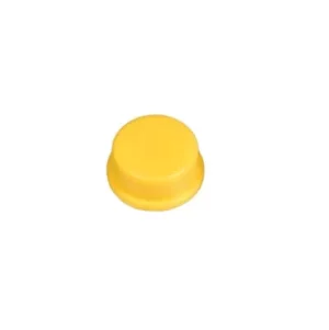 Capuchon rond jaune 12x12x7.3 mm pour interrupteur tactile carré DIDACTICO TUNISIE
