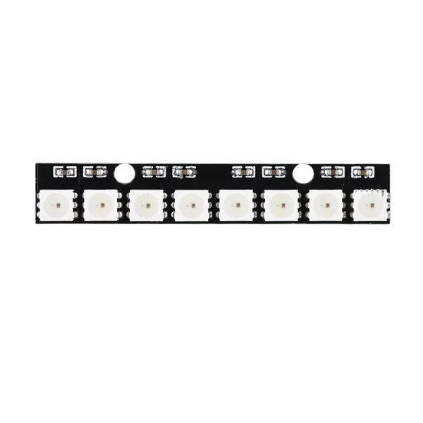 Second image of Carte 8 x LED SMD RVB 5050 - 8 bits WS2812