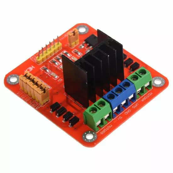 Carte commande moteur pas à pas CC à double pont L298N
