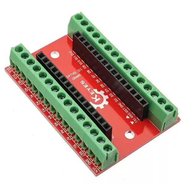 Carte d'extension NANO E/S Shield pour bornes à vis Arduino