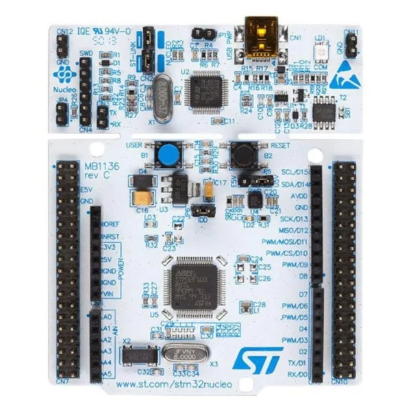 Carte de développement NUCLEO-F401RE STM32 STMICROELECTRONICS: Solution idéale pour projets électroniques.
