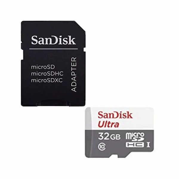 Second image of Carte Mémoire Micro SD 32 GB Avec Adaptateur SANDISK