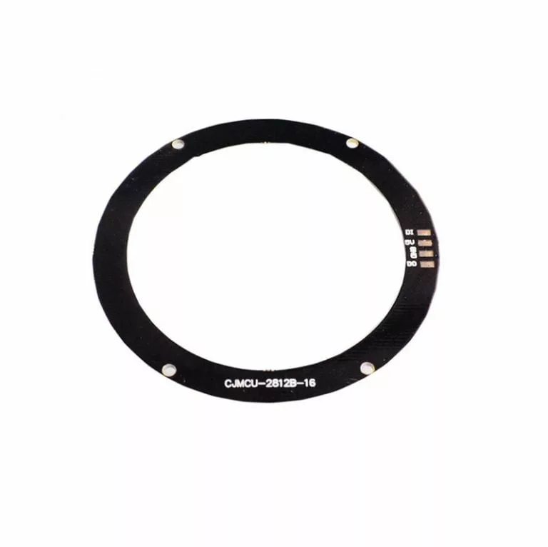 Second image of Carte Rond 16 x LED SMD RVB 5050 - 16 bits WS2812