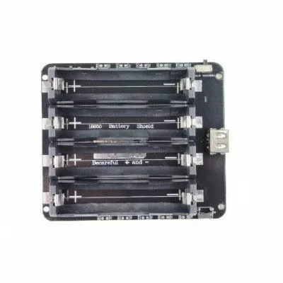 Carte USB Shield Batterie 4x18650 3V/5V