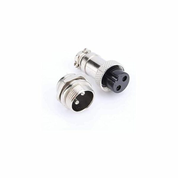 Connecteur Aviation GX16 2Pin Male+Femelle