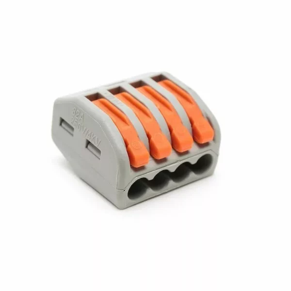 Connecteur de bornes de fil électrique PCT-214 - 4 broches