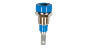 Connecteur Femelle De Fiche Banane 2 Mm Bleu