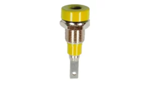 Connecteur Femelle De Fiche Banane 2 Mm Jaune
