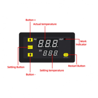 Contrôleur de température W3230 DC12V + sonde de 1 métré DIDACTICO TUNISIE