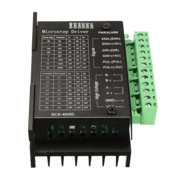 Second image of Contrôleur TB6600 de moteur pas à pas 4A 9-42V- NEMA 17/23/34