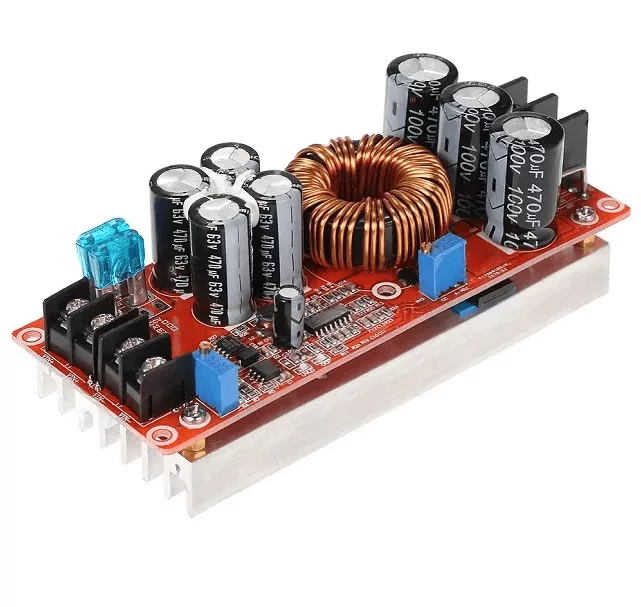 Convertisseur élévateur Tension 1200W Vin=8-60V-Vout=12-83V 12A