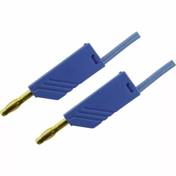 Cordon banane-banane 2mm bleu 0.25cm
