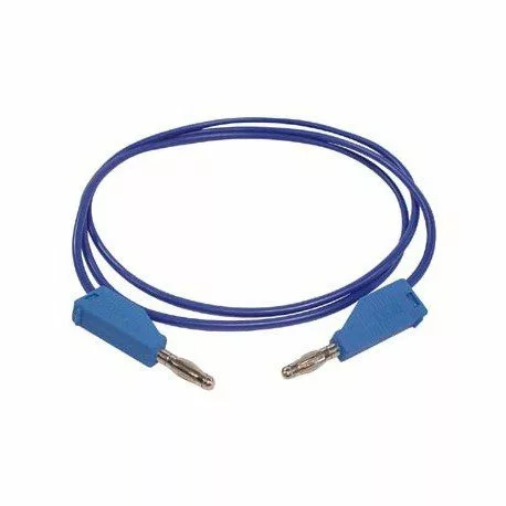 Cordon banane-banane 4 mm bleu 1 mètre