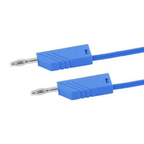 Second image of Cordon banane-banane 4 mm bleu 1 mètre