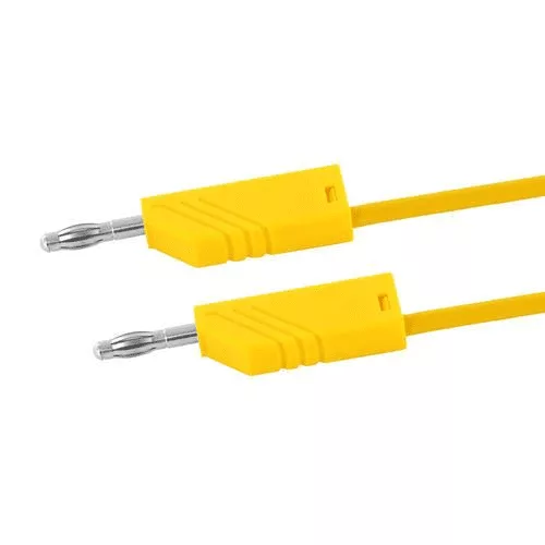 Cordon banane-banane 2mm jaune 0.5cm