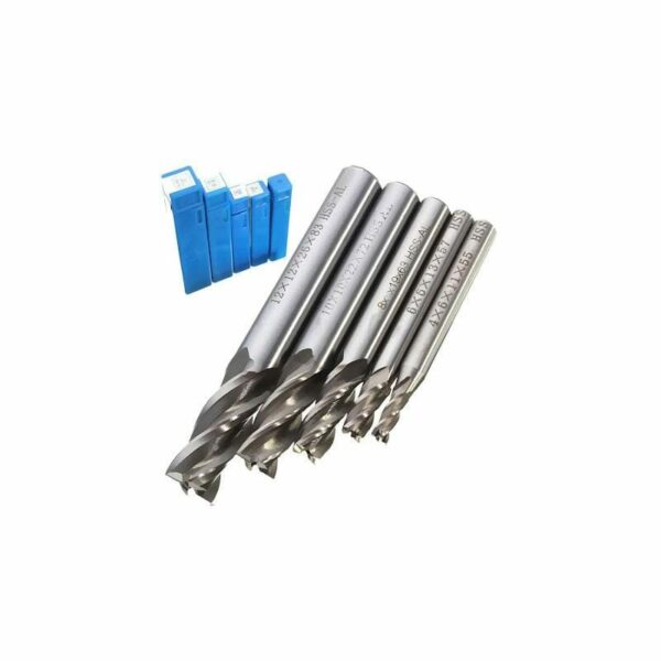 Foret HSS-AL CNC Fraise Carbure 4 Dents 12mm