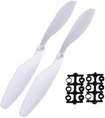 Helice pour Multicopter RC F450, 1 paire 1045 blanche