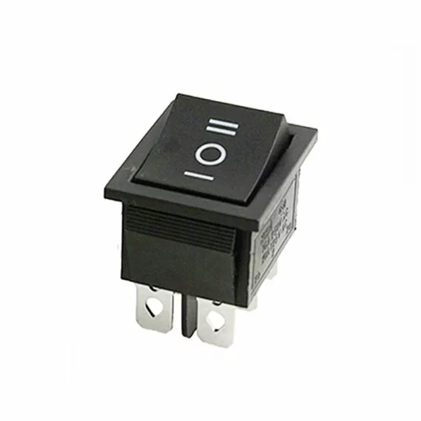 Interrupteur 3PIN Noir 3 position - 250V 20A