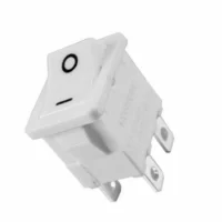 Interrupteur à bascule marche arrêt KCD11 2Pin 3A-250V Blanc DIDACTICO TUNISIE